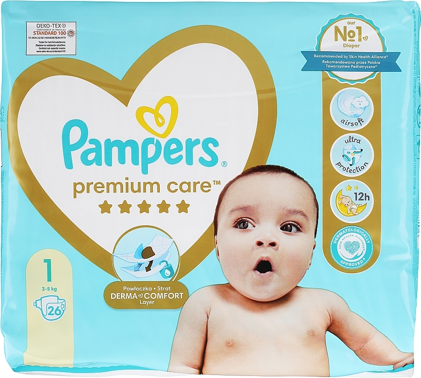 pampers premium care 3 5-9 kg 4 x 40szt