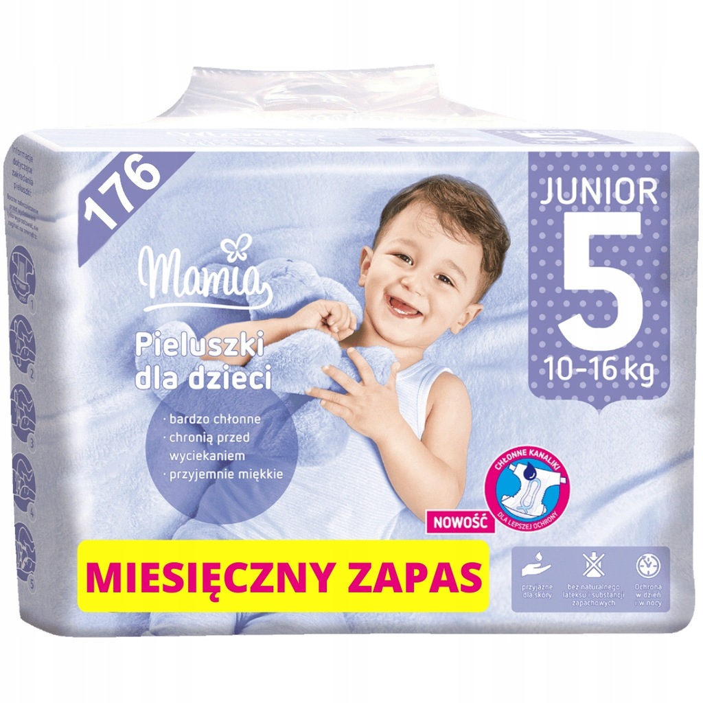 podkłady higieniczne pampers