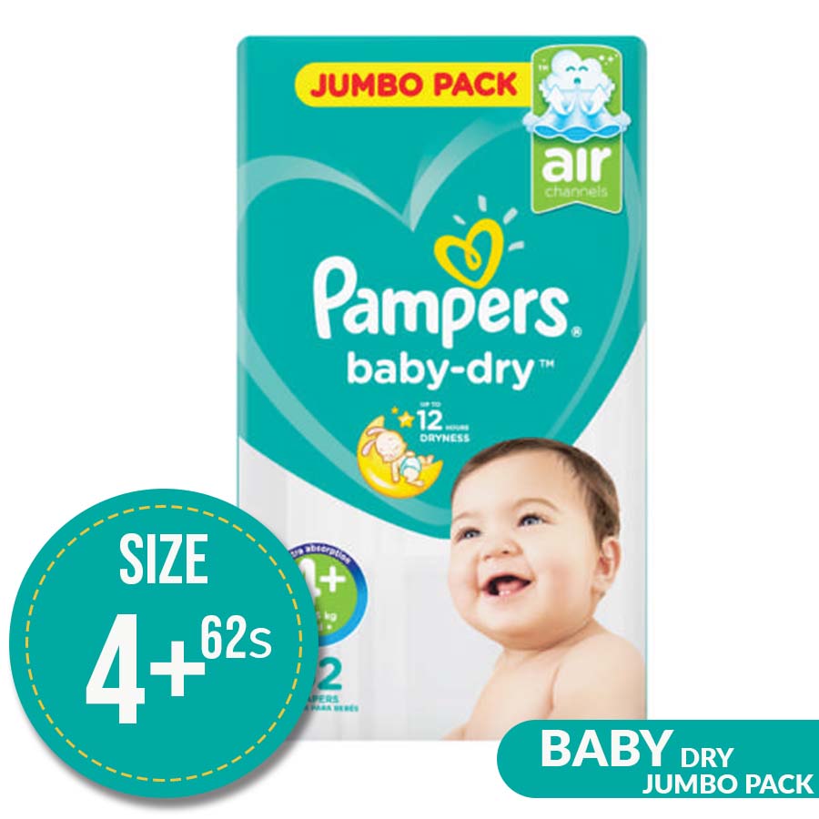 pampers chustecki dla niemolwta 56 sztuk