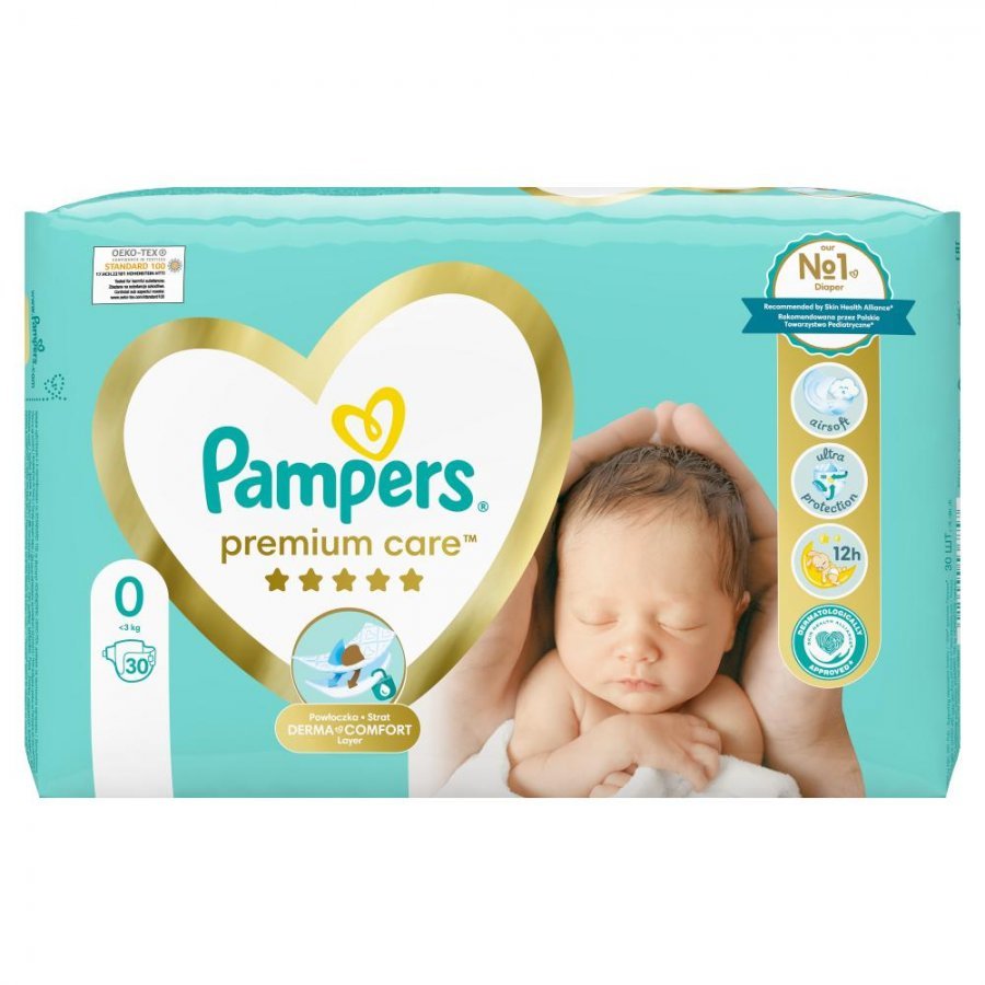 pieluchy pampers premium care 1 newborn pieluchy 2 mini 168szt