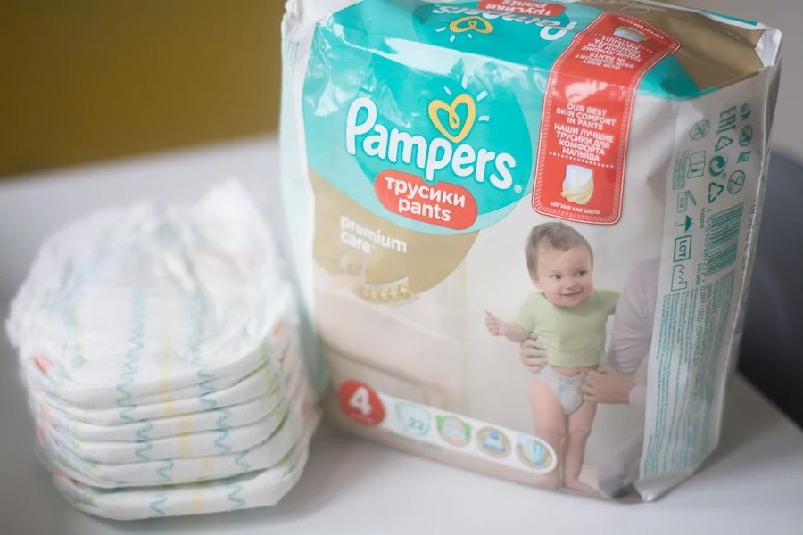 pampers rowerowy