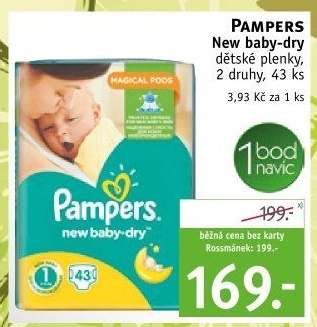 pampers 2 new baby dry 144 sztuki