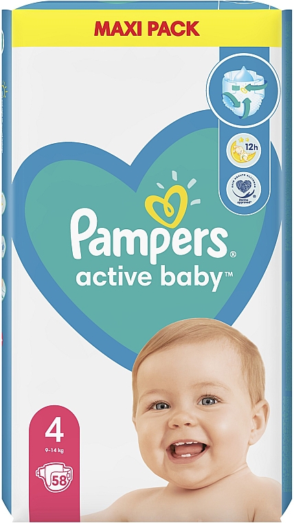 pampers active baby-dry karton