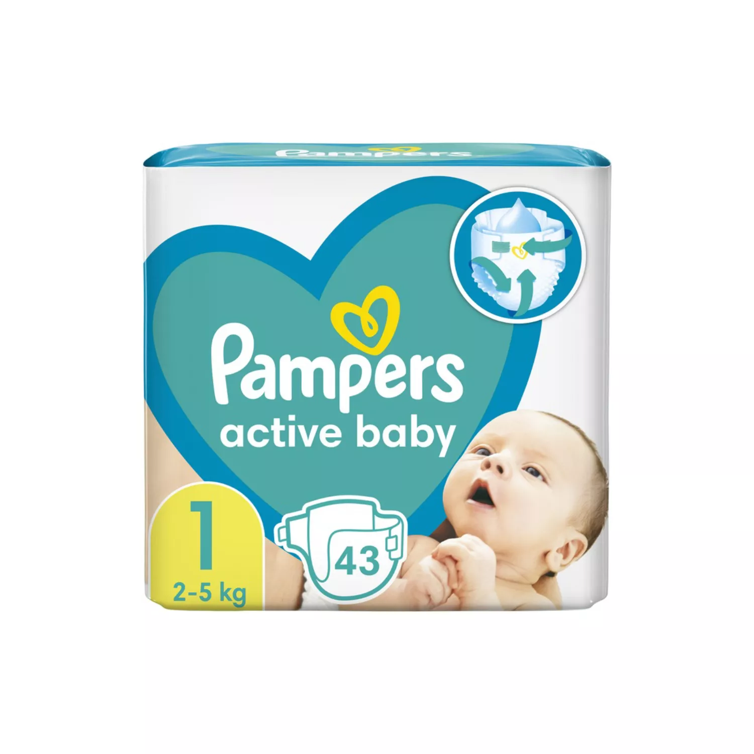 pampers active baby 4 pieluchy pieluszki 180szt