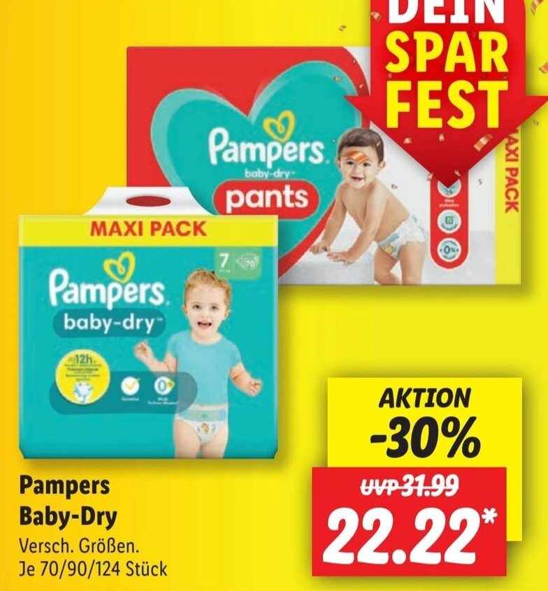 pampers pieluszki new baby