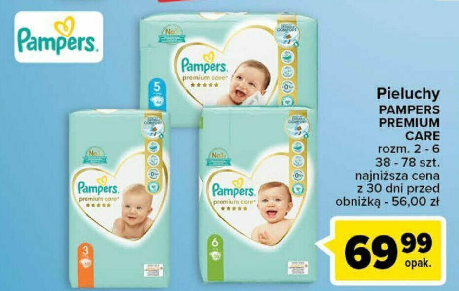 pasek wilgotnosci pampers