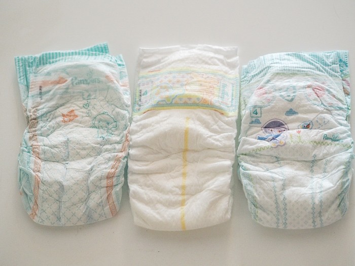 new born pampers transparent