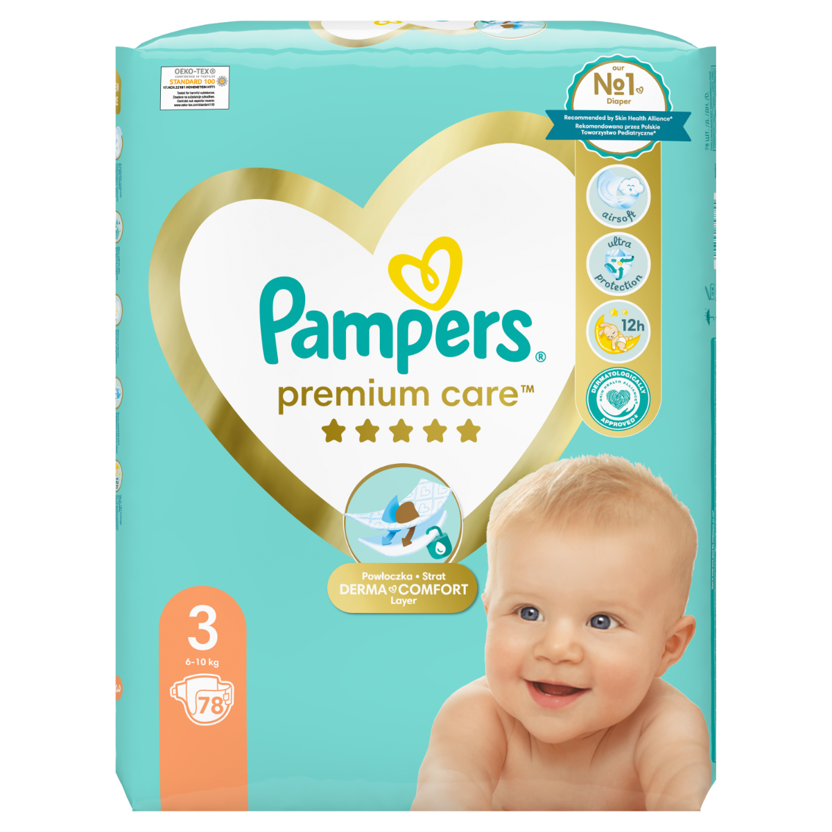 pieluchy pampers premium care 4 tesco