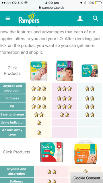 pampers premium 6