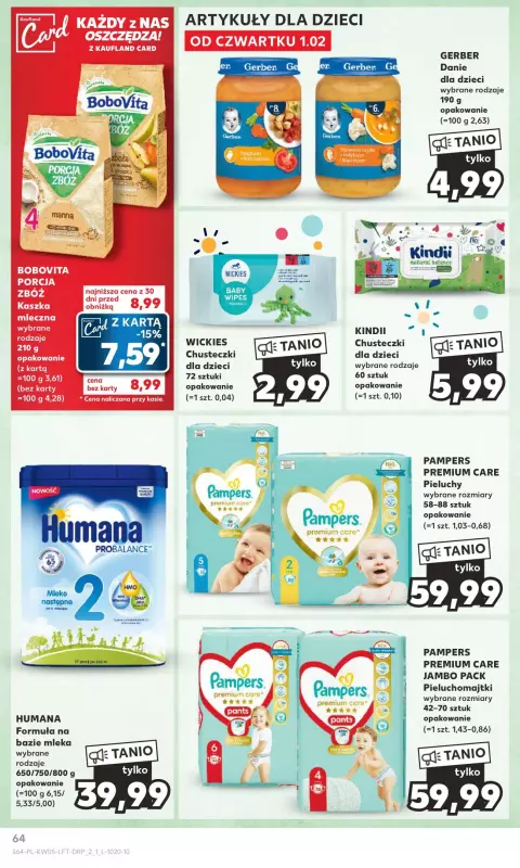 pampers 3 rodzaje