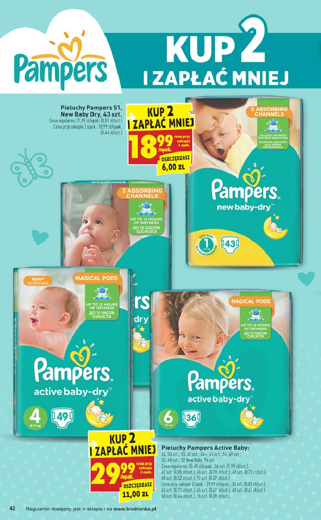 pampers premium care 1 newborn 66 szt rossmann