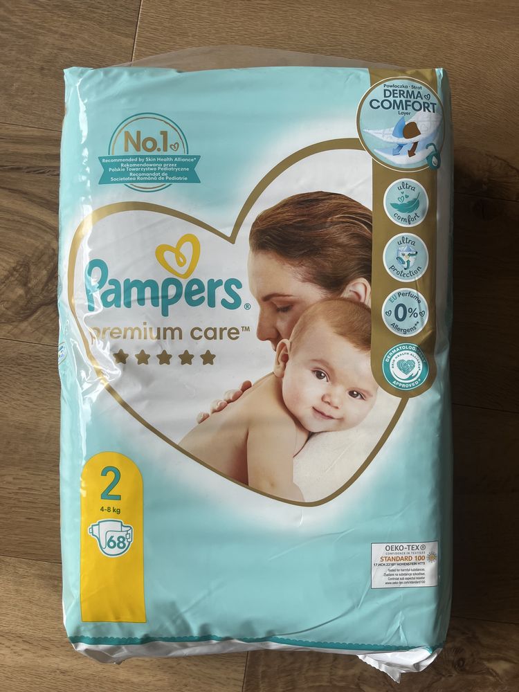 pampers pieluchy premium care 3 midi 204 szt ceneo