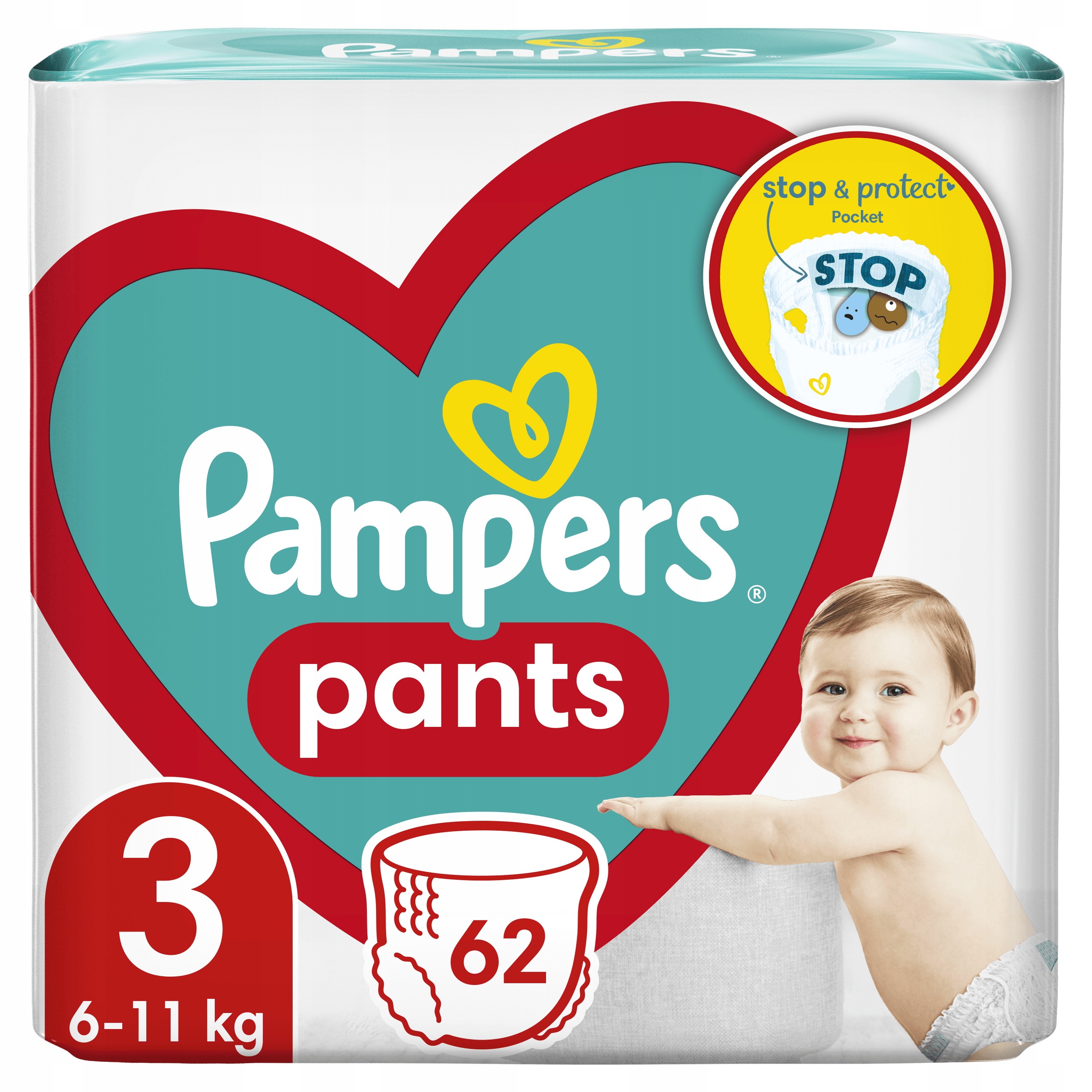 pampers 6 10 sztuk