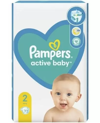 pampers happy 2 78szt