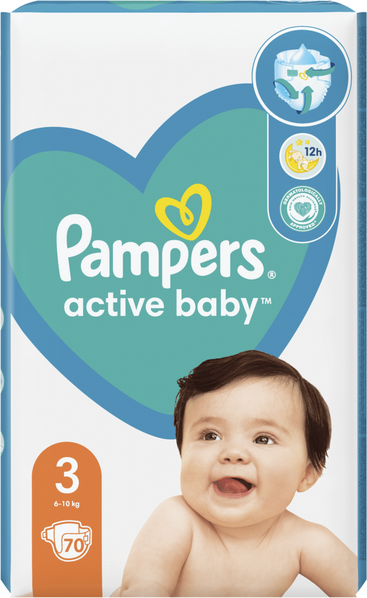 pampers active baby pampersy 2-5 kg