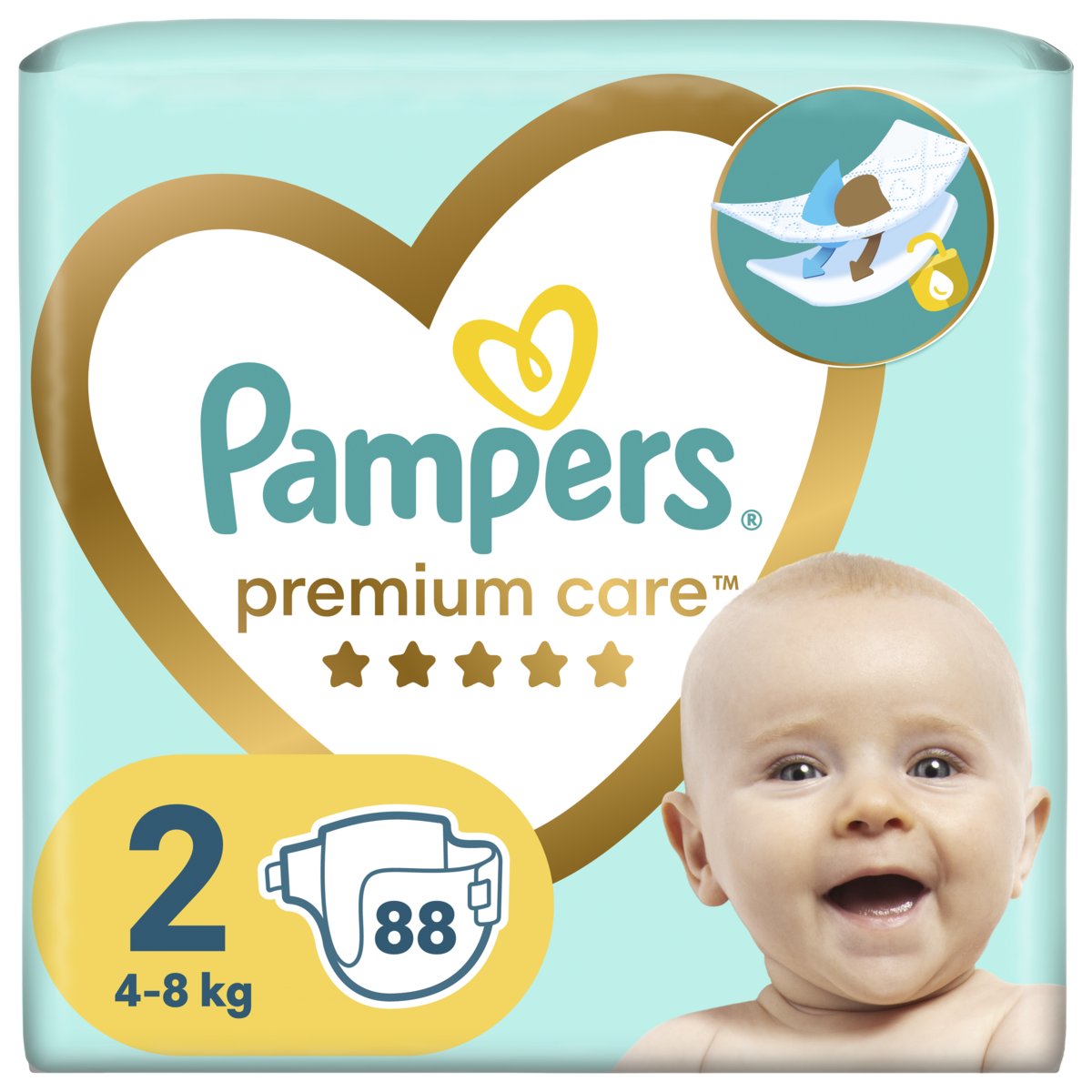 pampers procare 1 pieluchy 2 5 kg