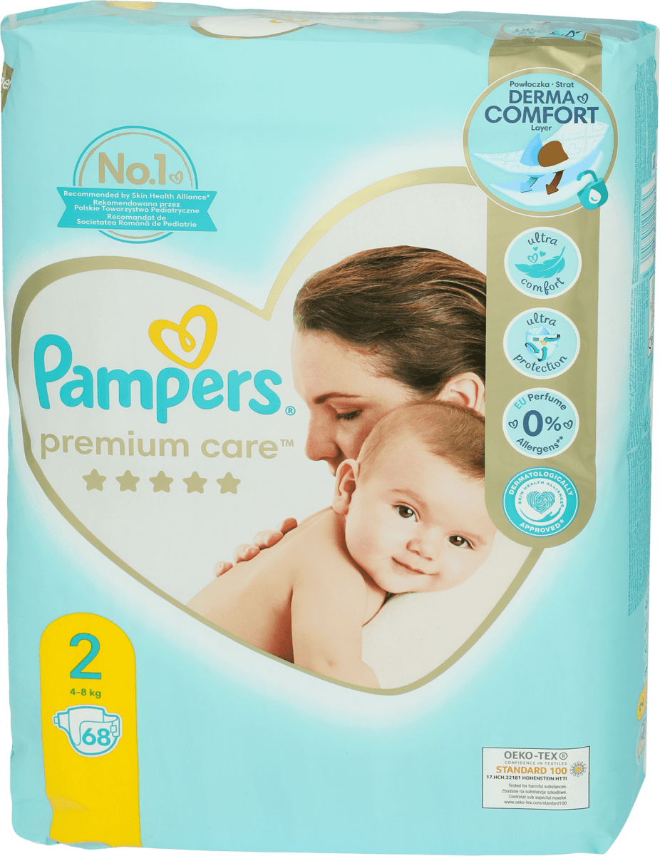 pampers cena 1 pieluchy