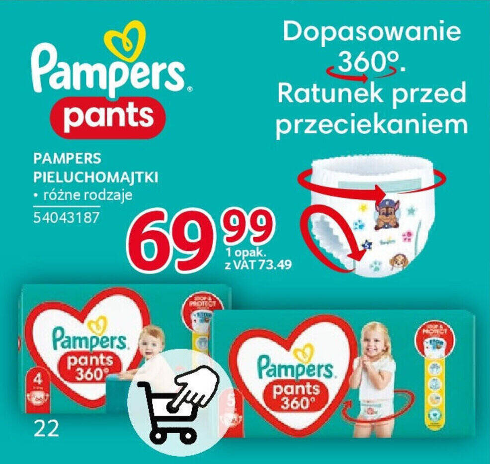 pampers mokre chusteczki