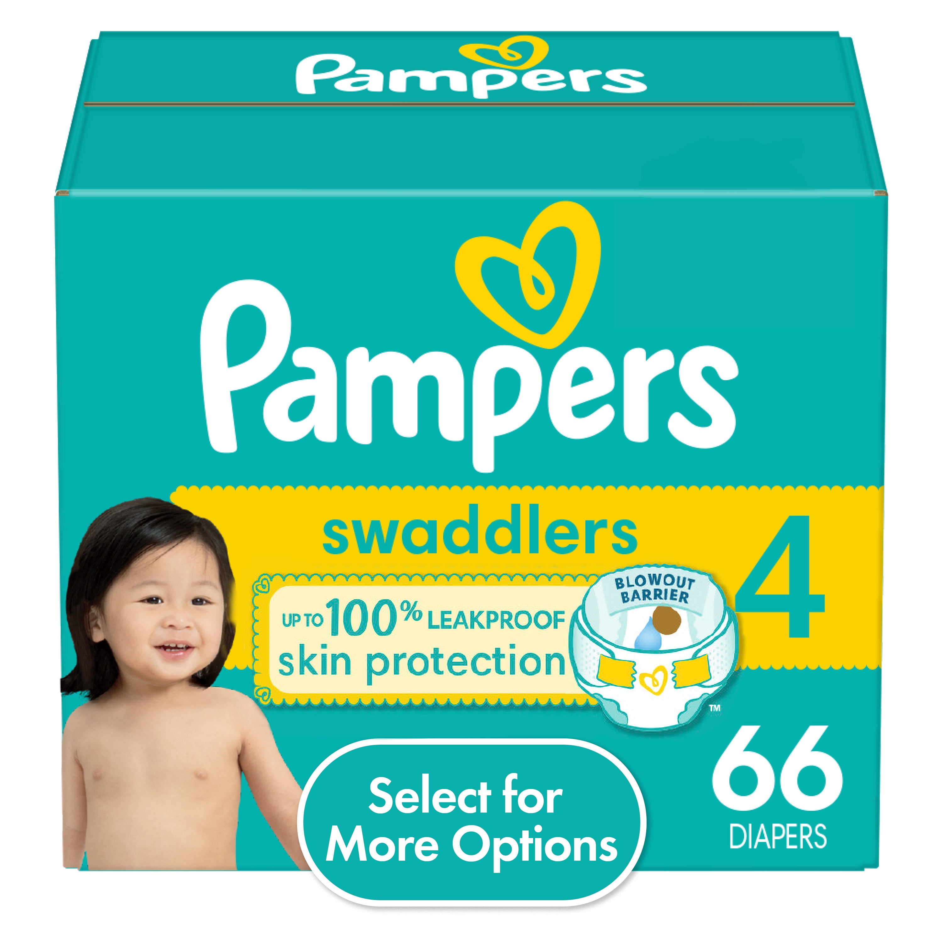 ktoś nosi 15 pieluchy pampers od 50 do