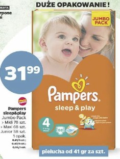 rossmann pampers 3 cena