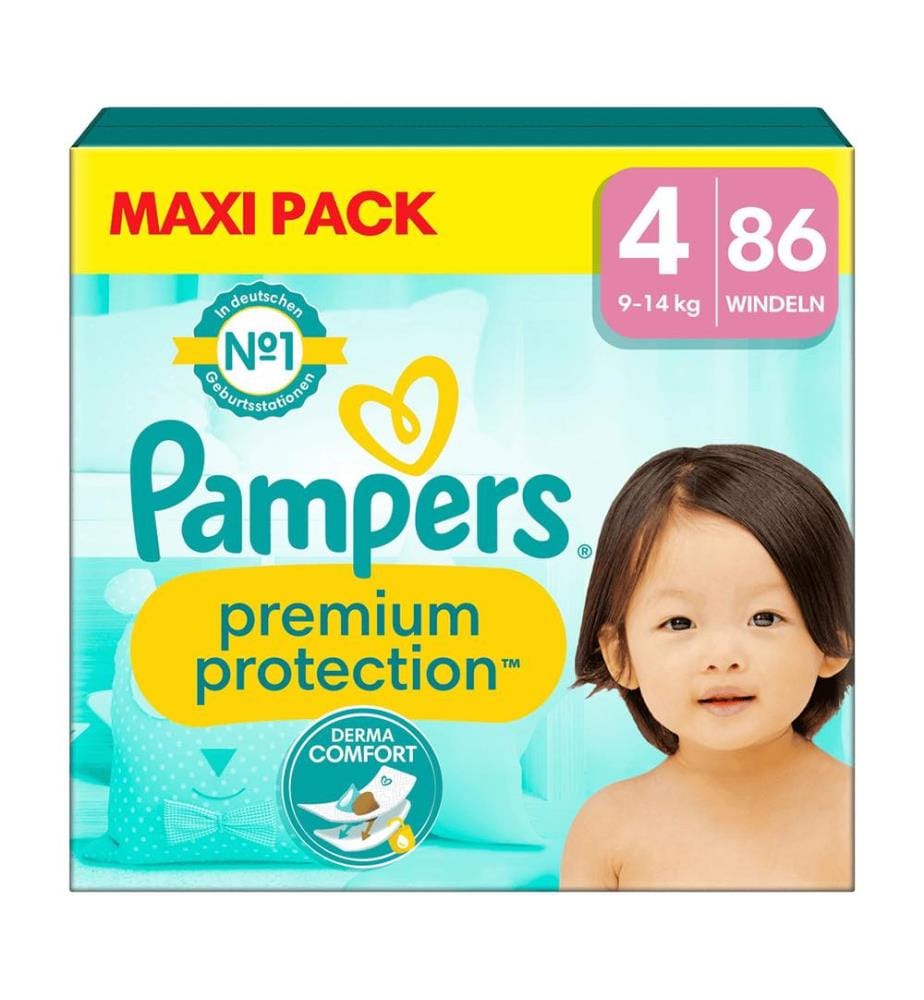 pieluchy pampers active baby premium care 4