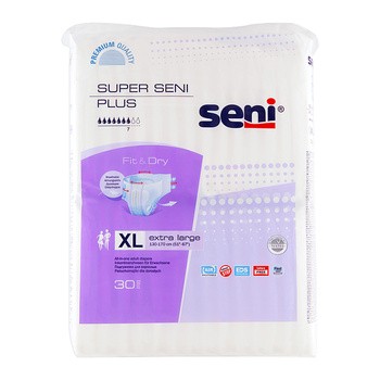 pieluchomajtki super seni air plus medium 30 sztuk