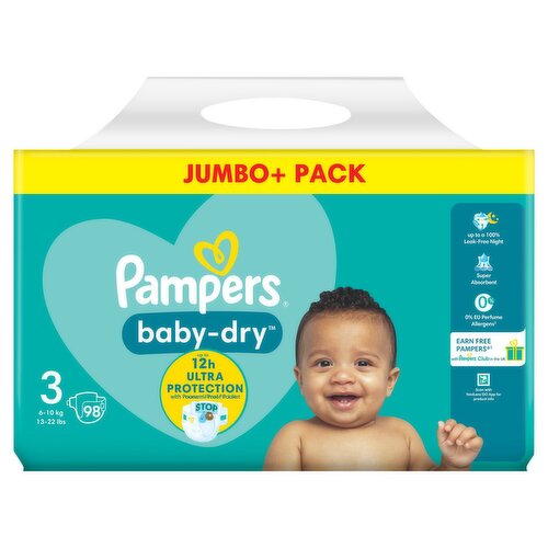 pampers baby dry 136