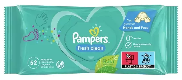 pampers pure chusteczki sklad