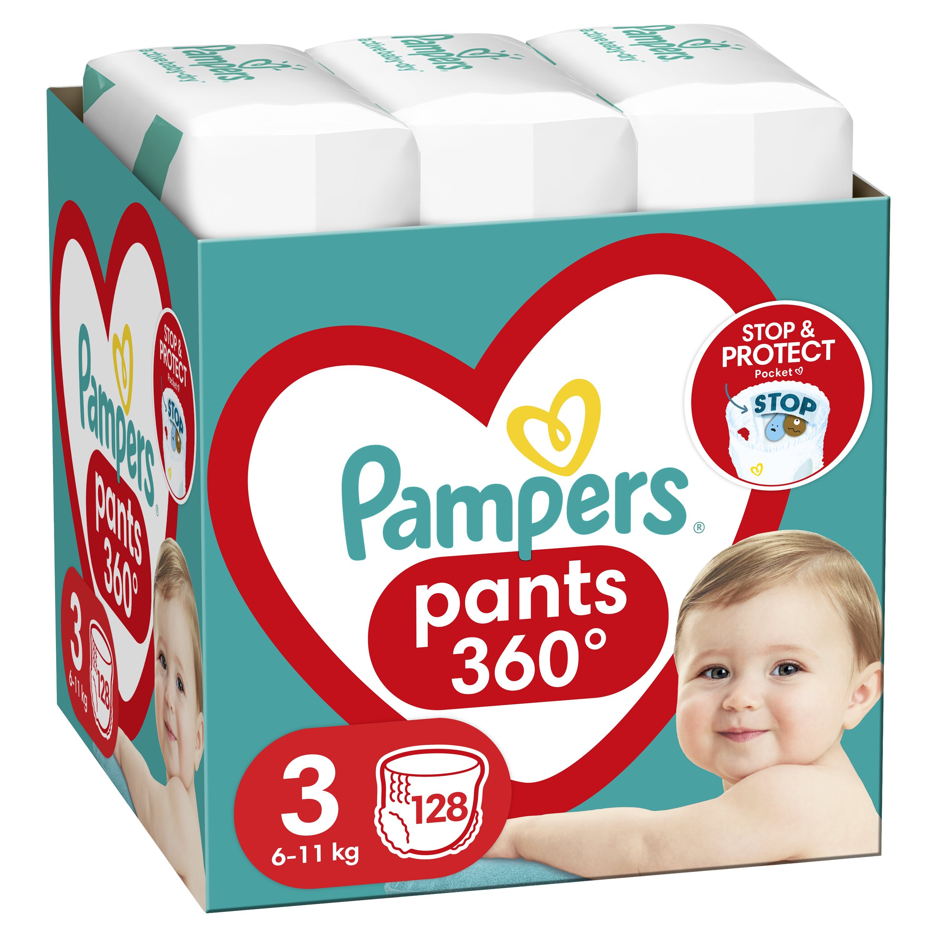 pieluchy pampers 4+ 152 sztuki