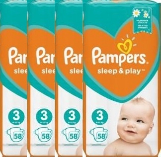 pampers active baby-dry 3 midi 74 pieluszki