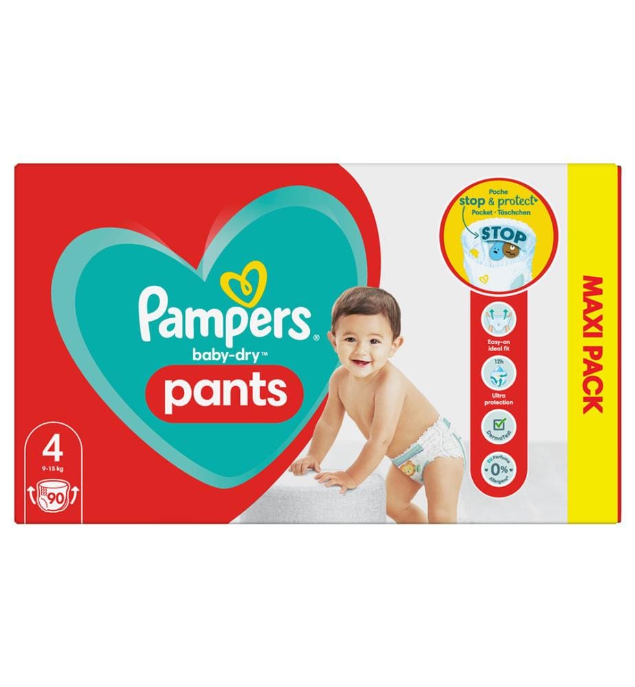 pieluchy pampers active baby giant pack 3 midi 90 szt