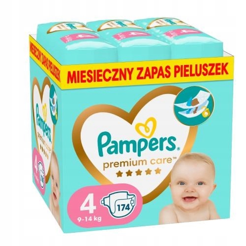 pampers fioletowe