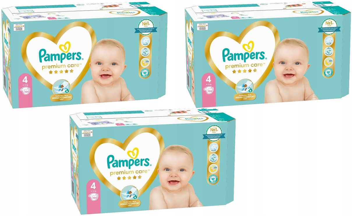 majtki pampers z paskiem kleju