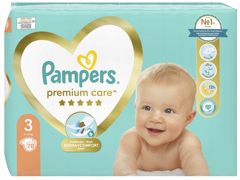 pampers active baby 3 100 szt