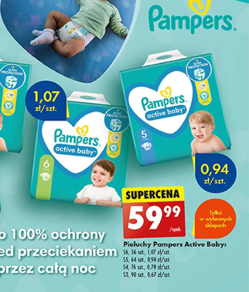 pampers chusteczki nawilżane