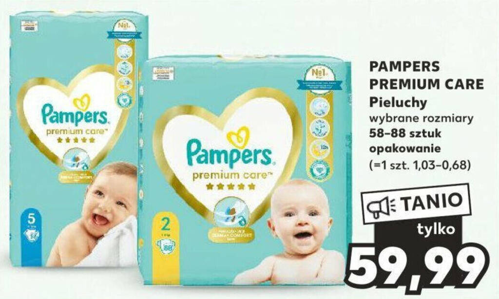 pampers premium care promocja kaufland