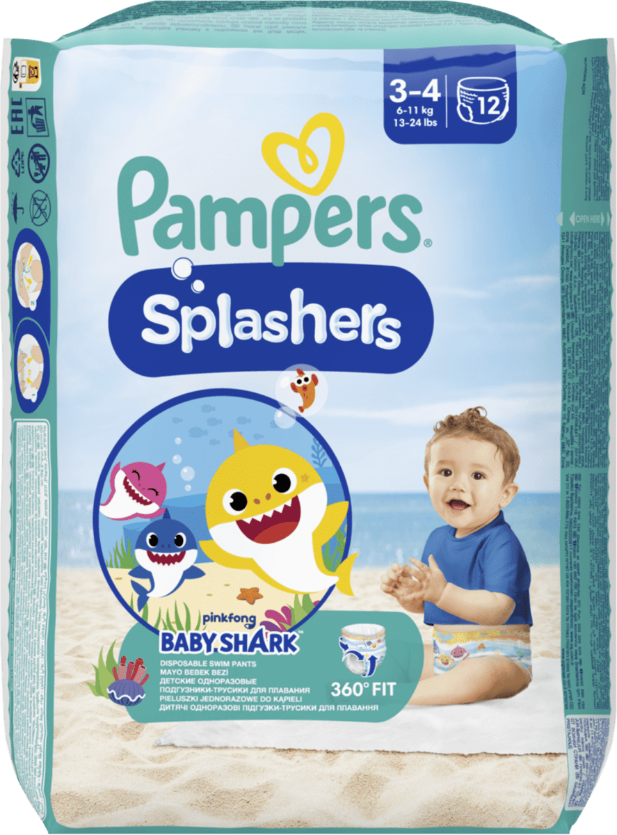 pampers pieluchy do plywania 5 6