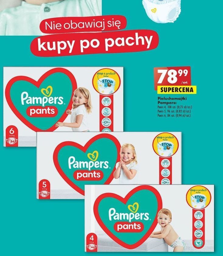 pudelko box pampers