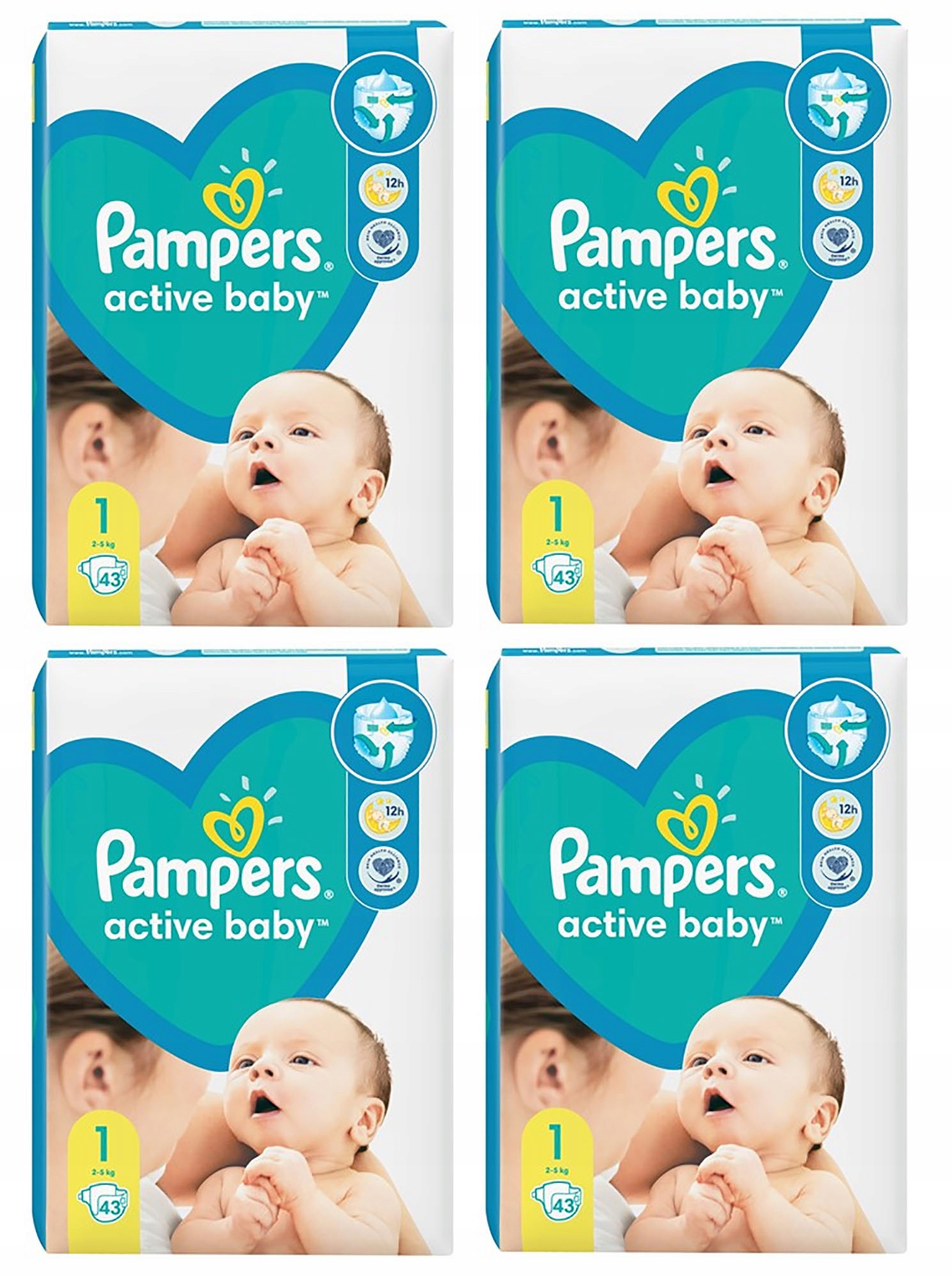 pampers 2 100szt rossman