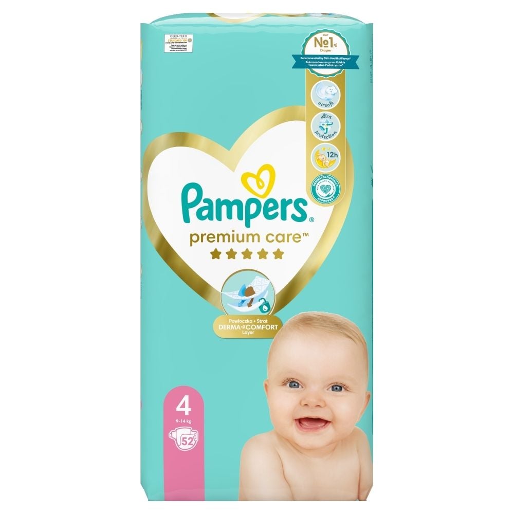 promocja na pampers premium care 4