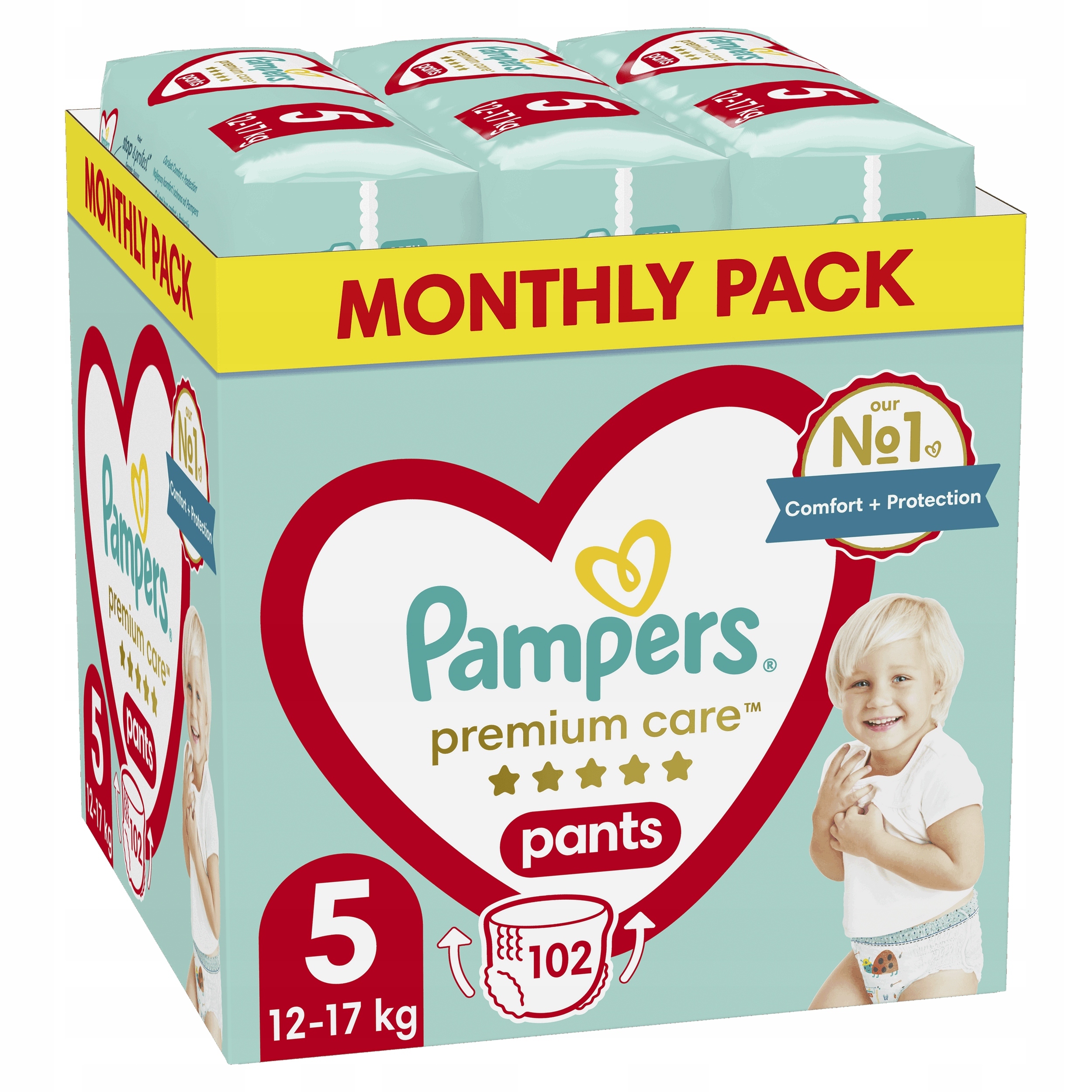 pampers 4 plus waga