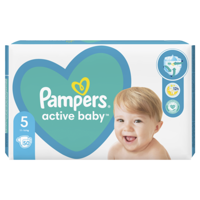 pampers baby active dry 4