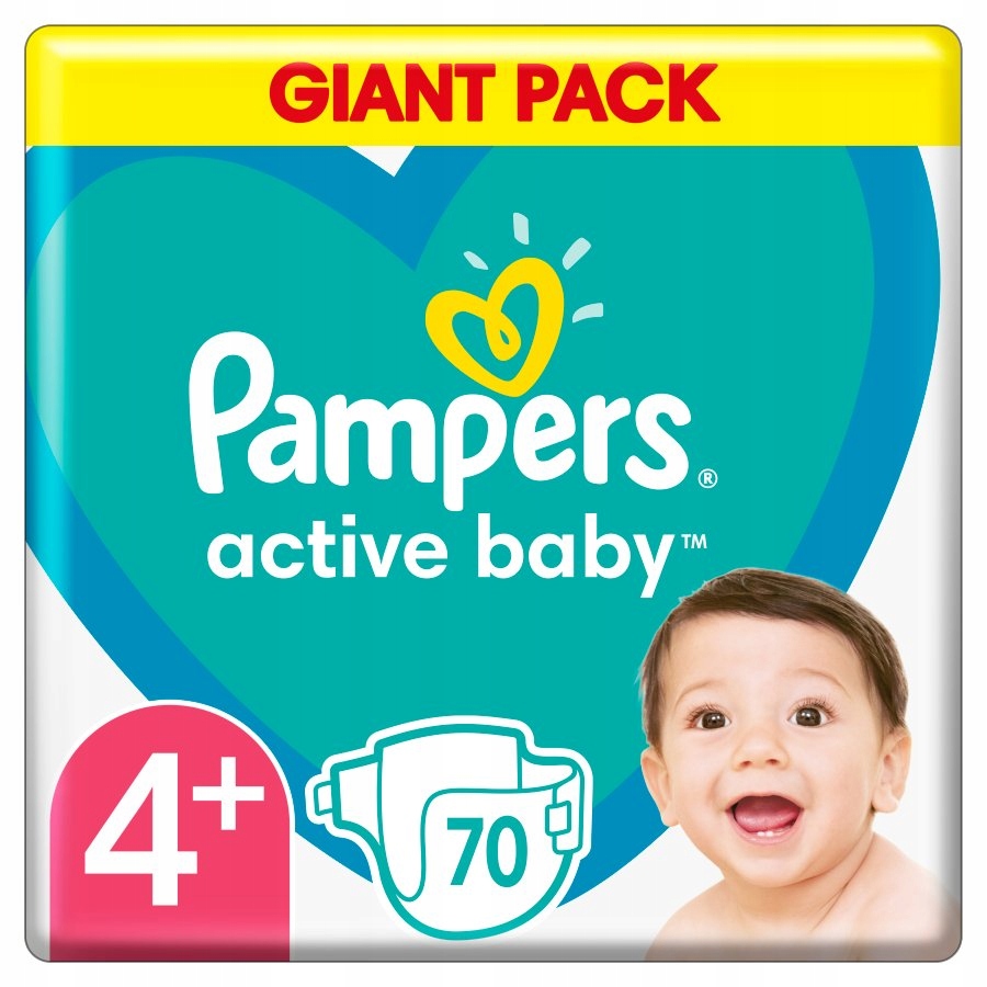 cena pampers active baby-dry 4