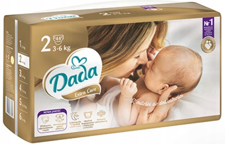 pampersy pampers zalozone na dziecko bez ubran