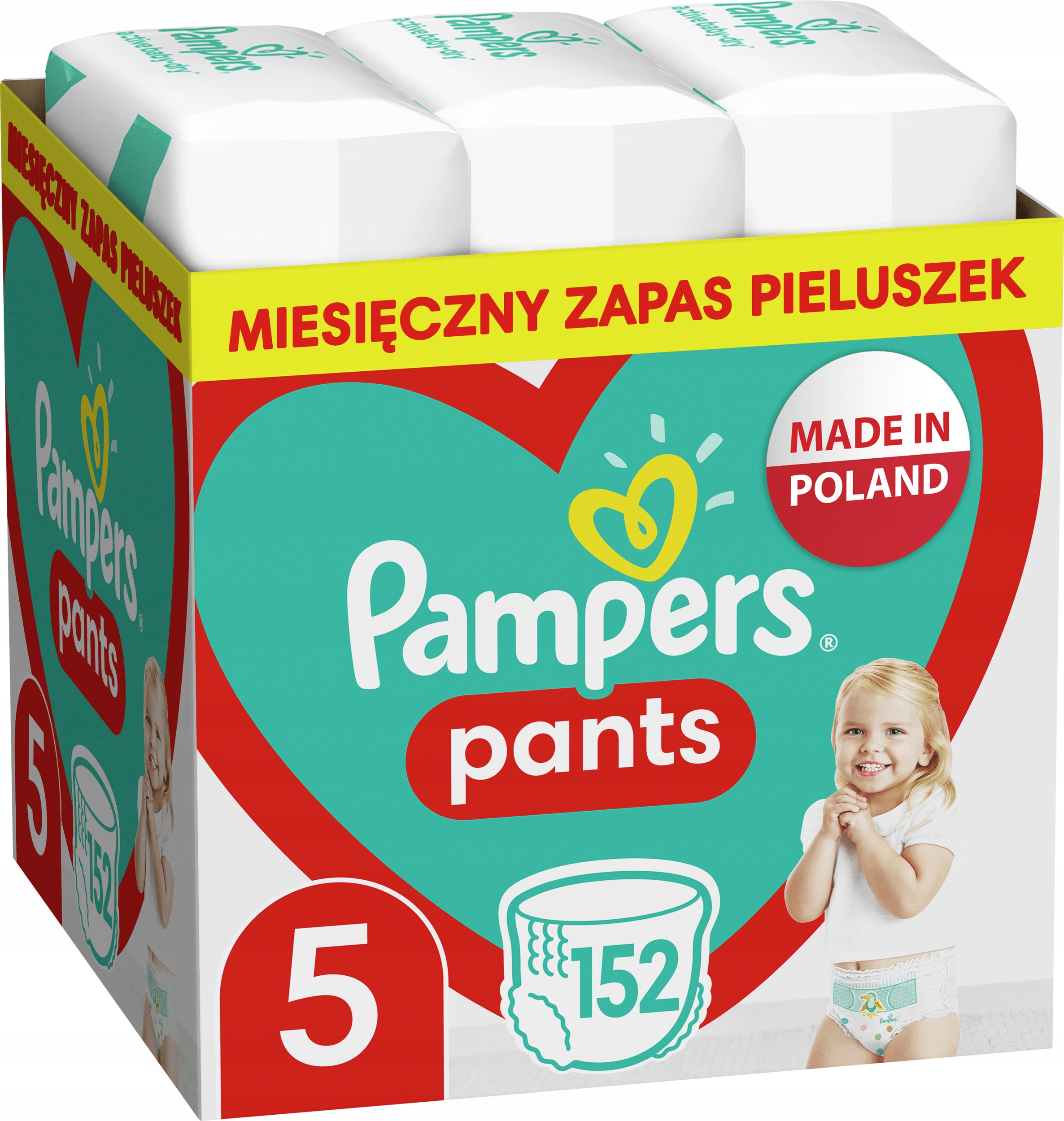 pieluchy pampers premium box