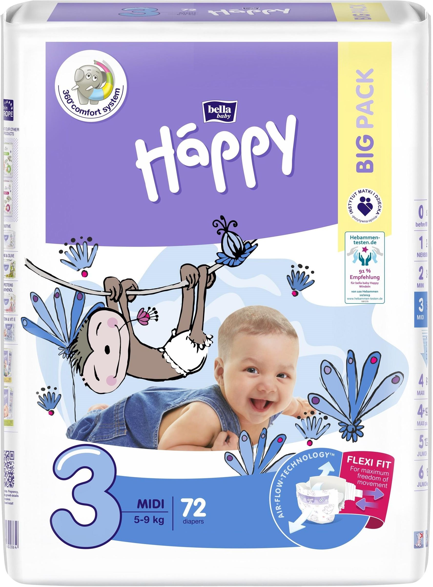 pieluchy pampers 1 ile sztuk