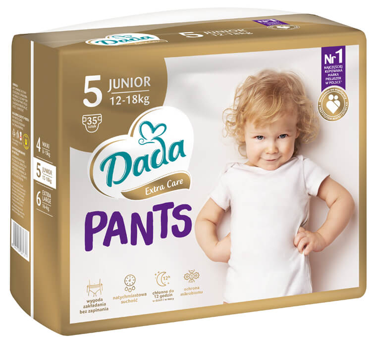 pampers pants jak długo działąją