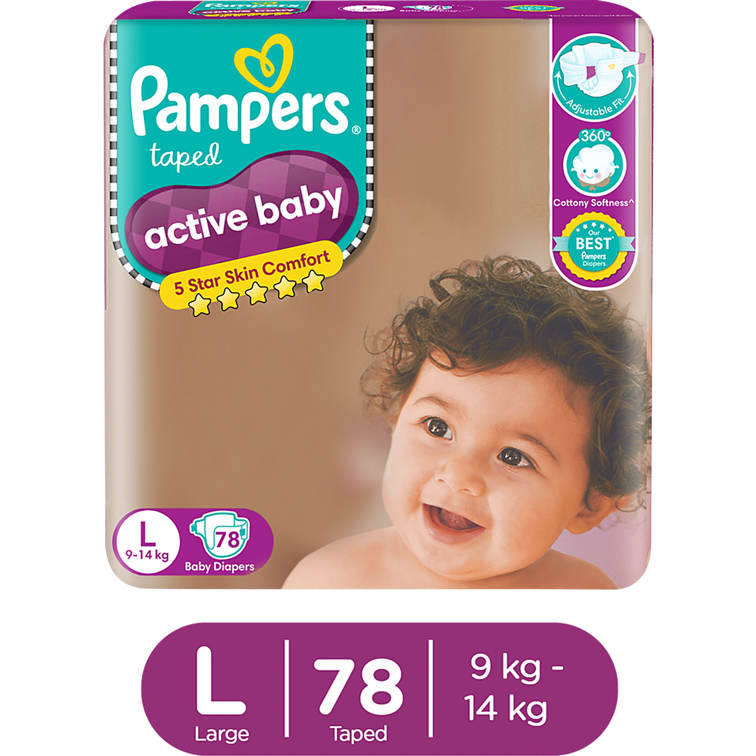 pieluchy pampers aktive babymini