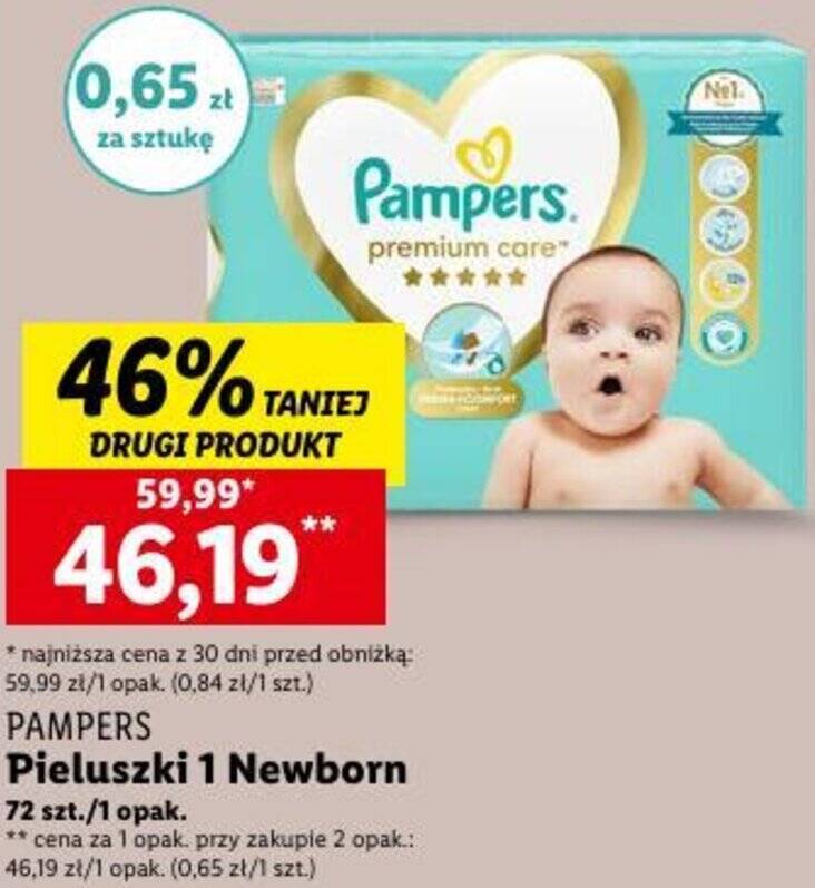 49 szt pampers 4