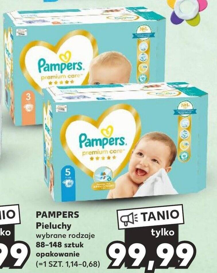 pampers activ baby tanio